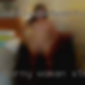 Horny woman strips
